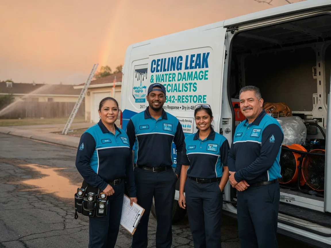 Ceiling Leak Cleanup company in Gibson City, IL