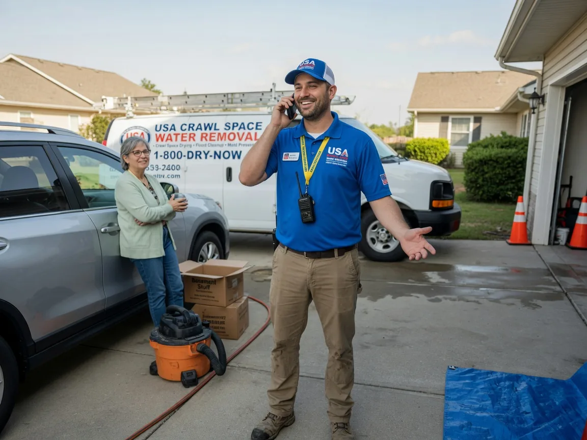 Crawl Space Water Removal Gibson City, IL FAQs